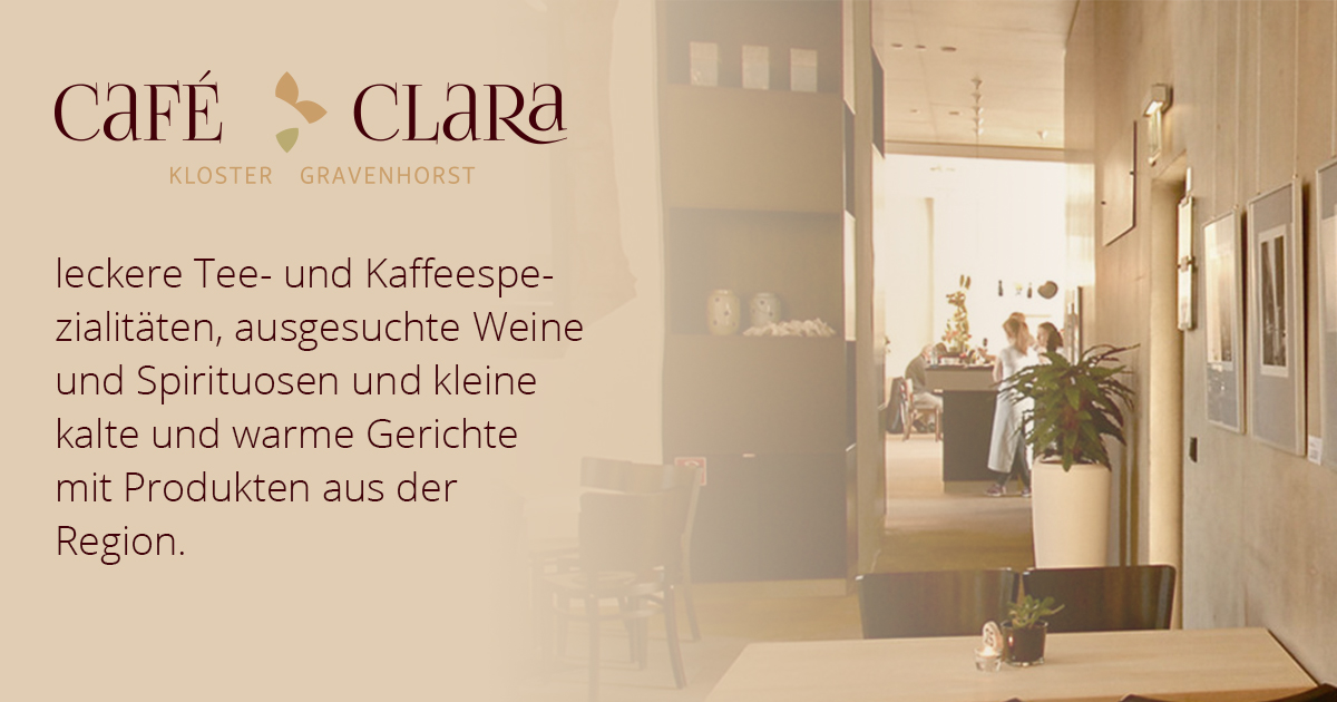 Café im DA Kunsthaus Kloster Gravenhorst